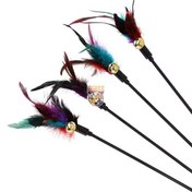 اسباب بازی گربه به همراه پر  GHTC005