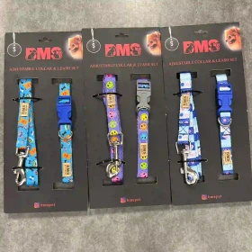 ست گردنی و لید پرمیوم سایز1 سگ و گربه